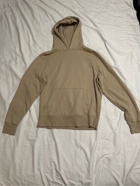 Old Navy Men's Hooded Pullover Sweatshirt - Beige/Tan